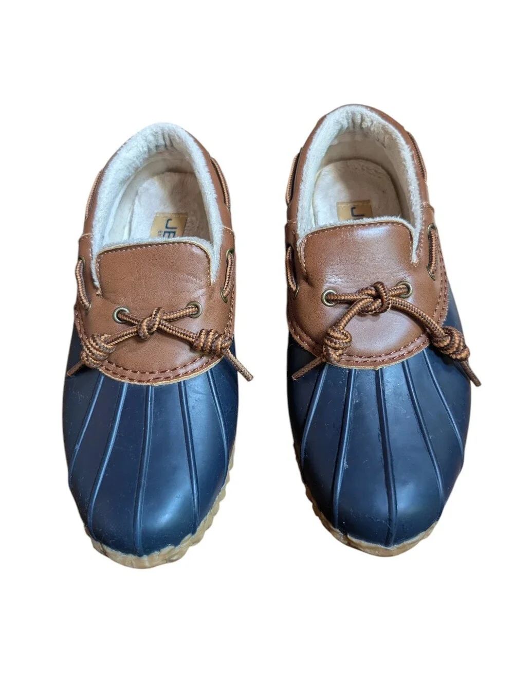 JBU By Jambu Waterproof Navy GWEN Garden Ready Duck Rain Shoes